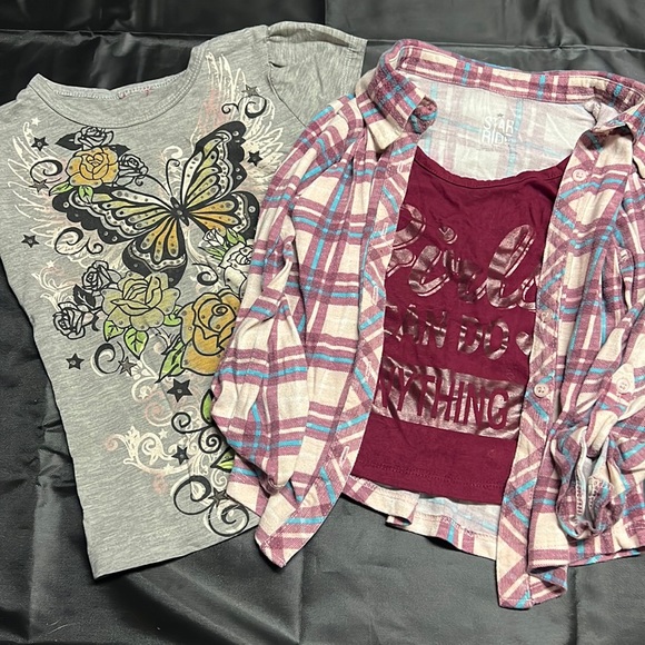 Girls Shirt Lot - Picture 1 of 1
